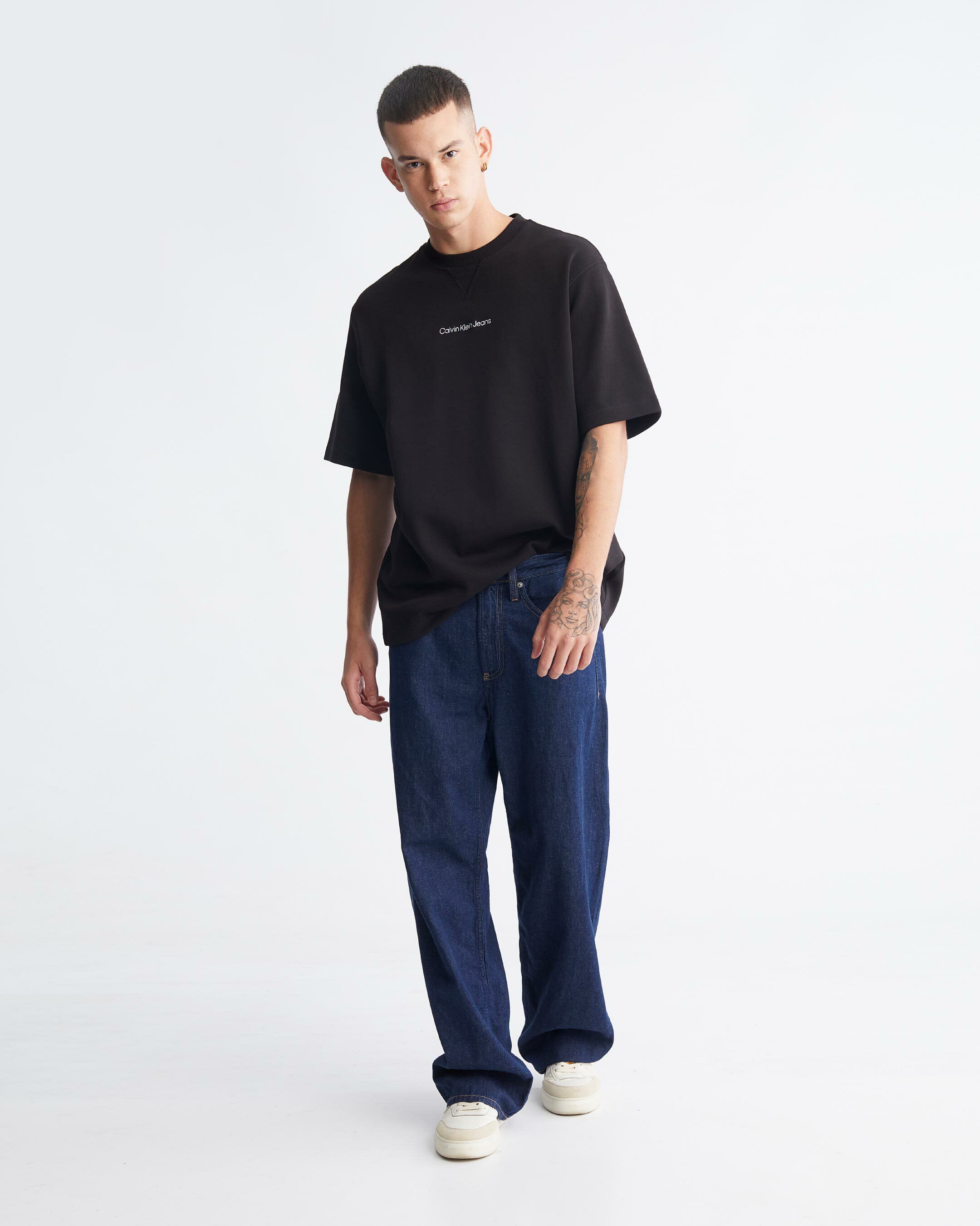 Calvin klein institutional logo sweatshirt store