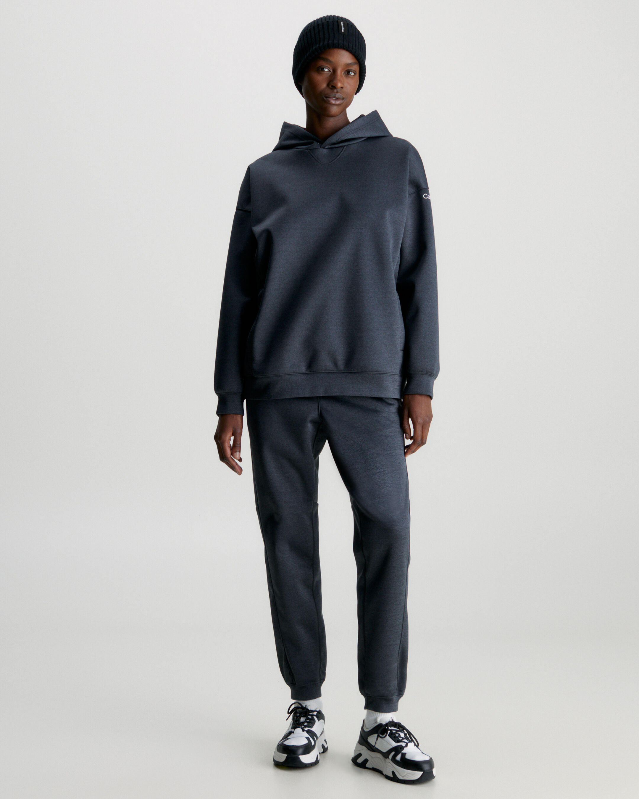 Calvin klein grey clearance hoodie
