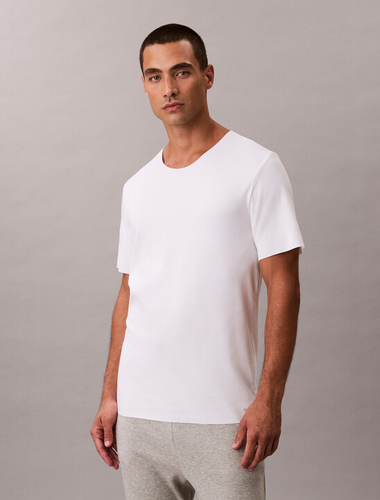 CK Black 彈性棉質 T 恤