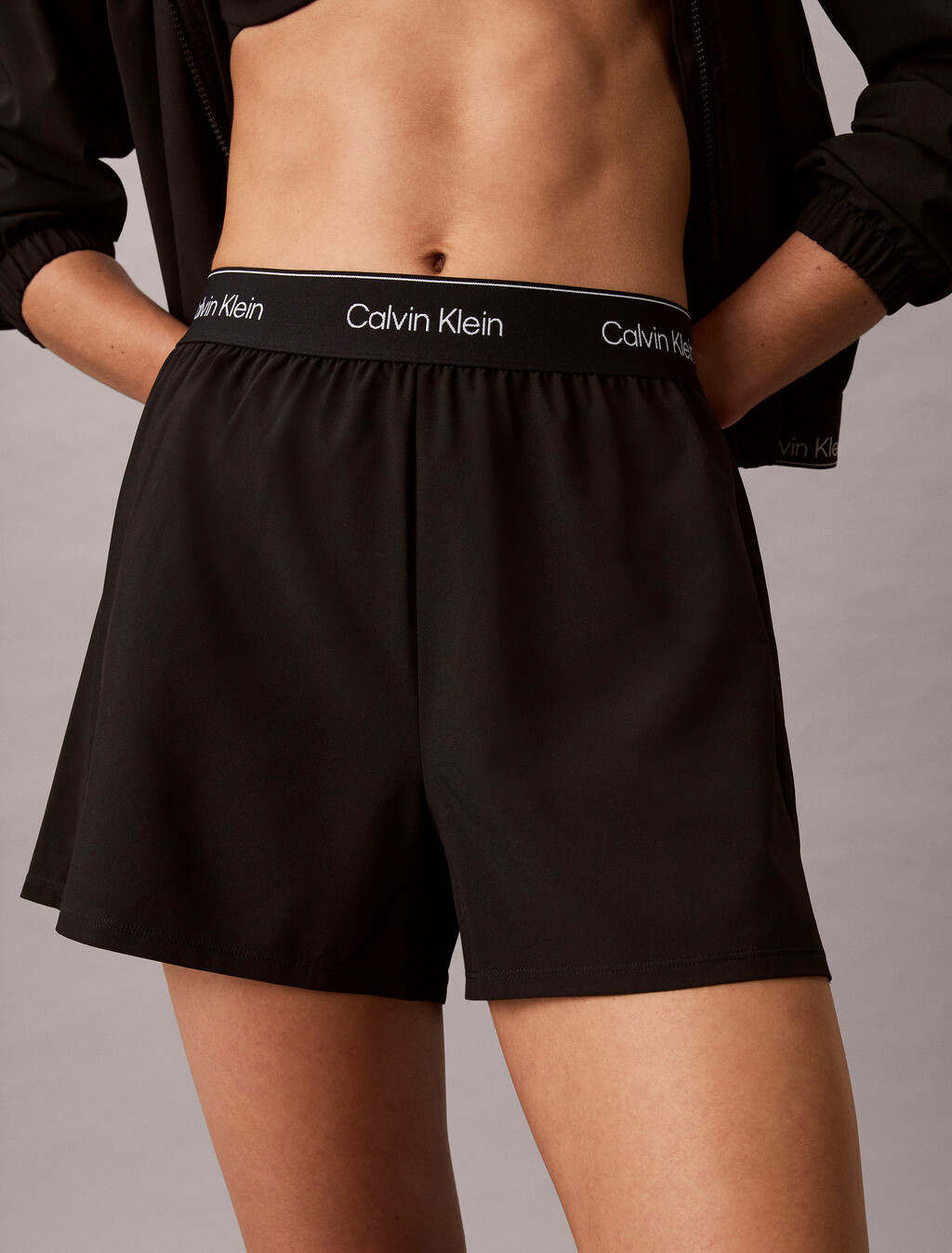 Modern Sport Woven Short, Black, hi-res
