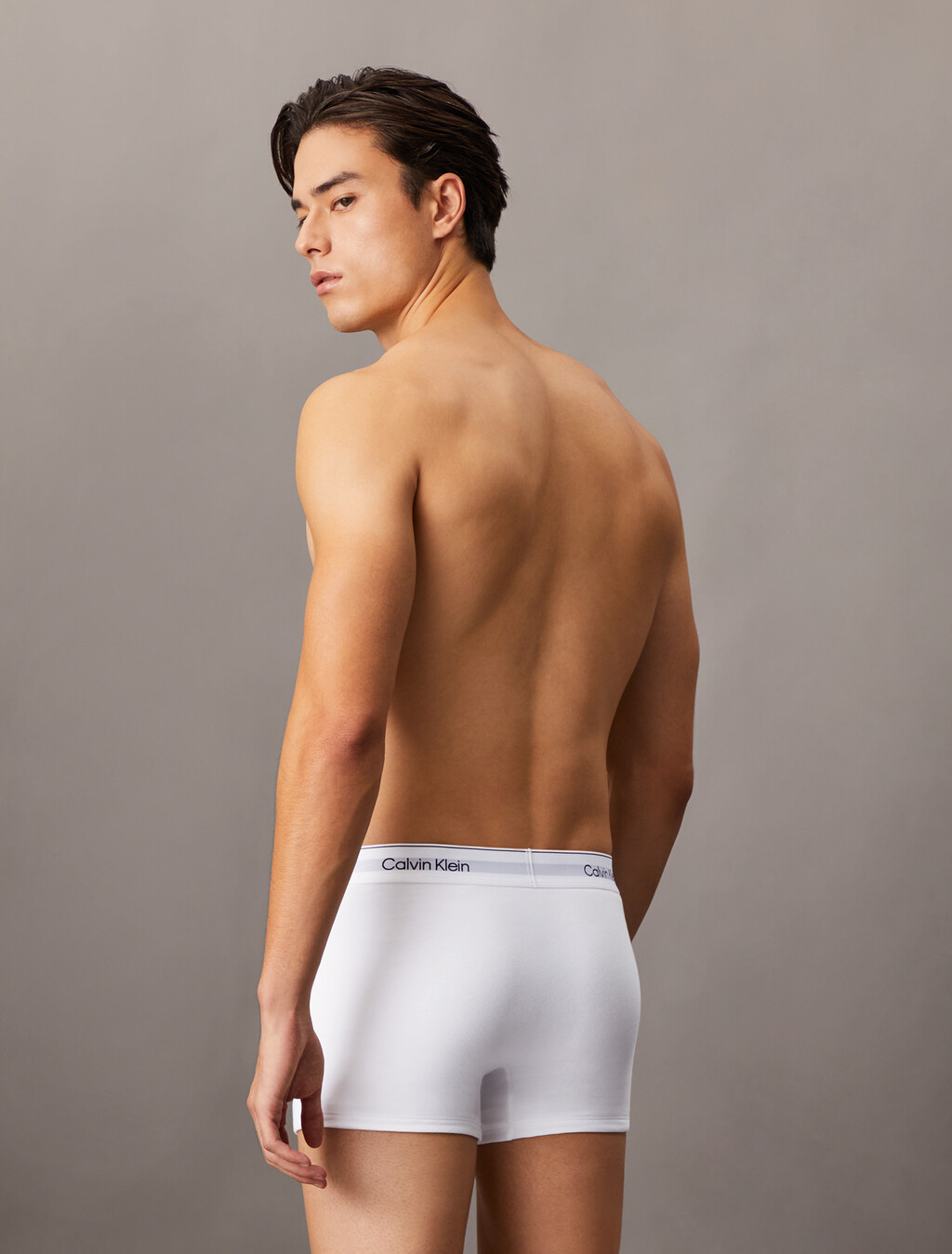 Icon Cotton Stretch Trunks 2 Pack, White, hi-res