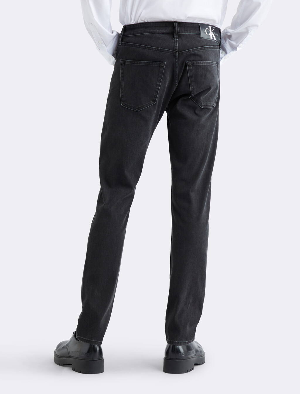 Modern Taper Jeans, 046 BLACK, hi-res