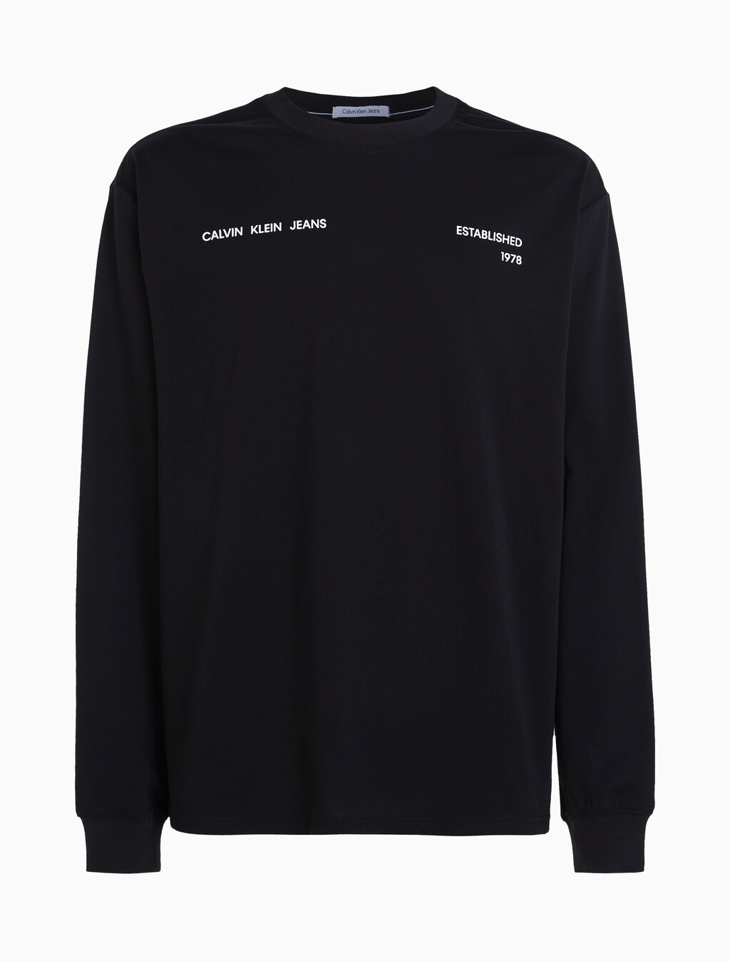 Long Sleeve Graphic T-shirt, Ck Black, hi-res