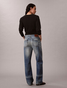 Signature 90s Straight Jeans, TINTED ESSEX, hi-res