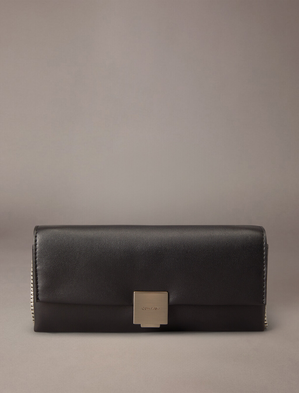 CK Lock Flap Phone Crossbody Bag, Black, hi-res