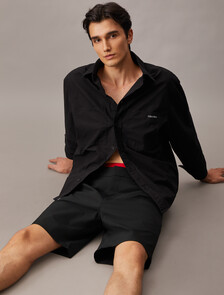 Tech Half Elastic Short, Black, hi-res