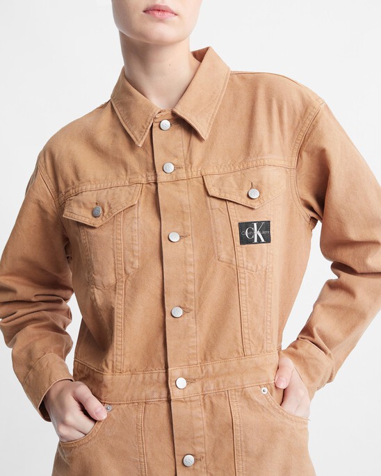 MODERN WORKWEAR 帆布洋裝