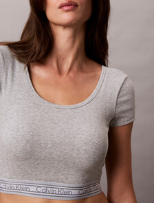 Retro Push Up Bralette, Grey Heather, hi-res