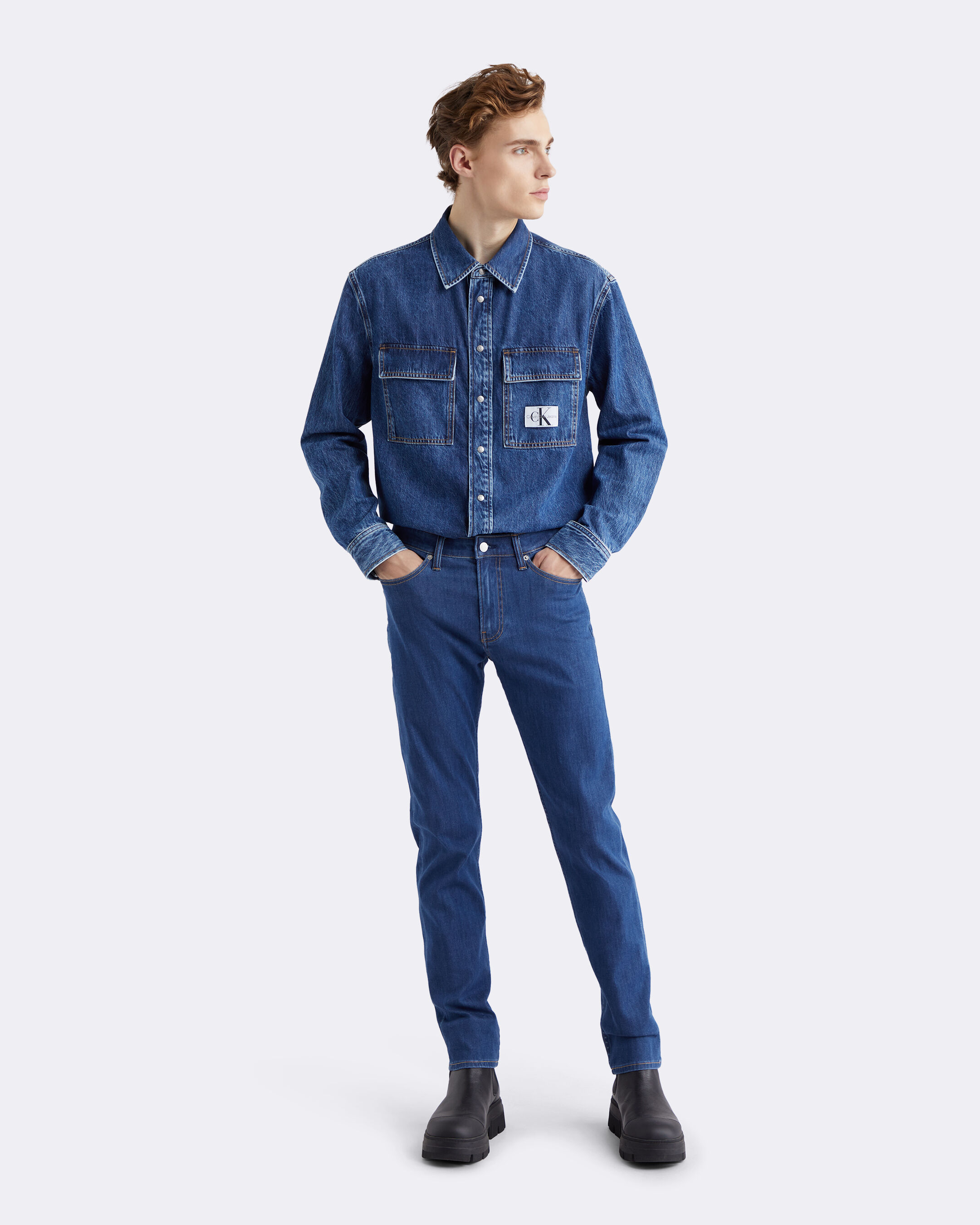 Calvin klein sale jeans denim shirt