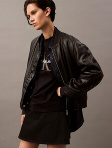 Monogram 標誌 T 裇, Black, hi-res