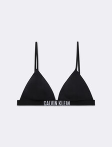Intense Power Lightly Lined Triangle Bra, BLACK, hi-res