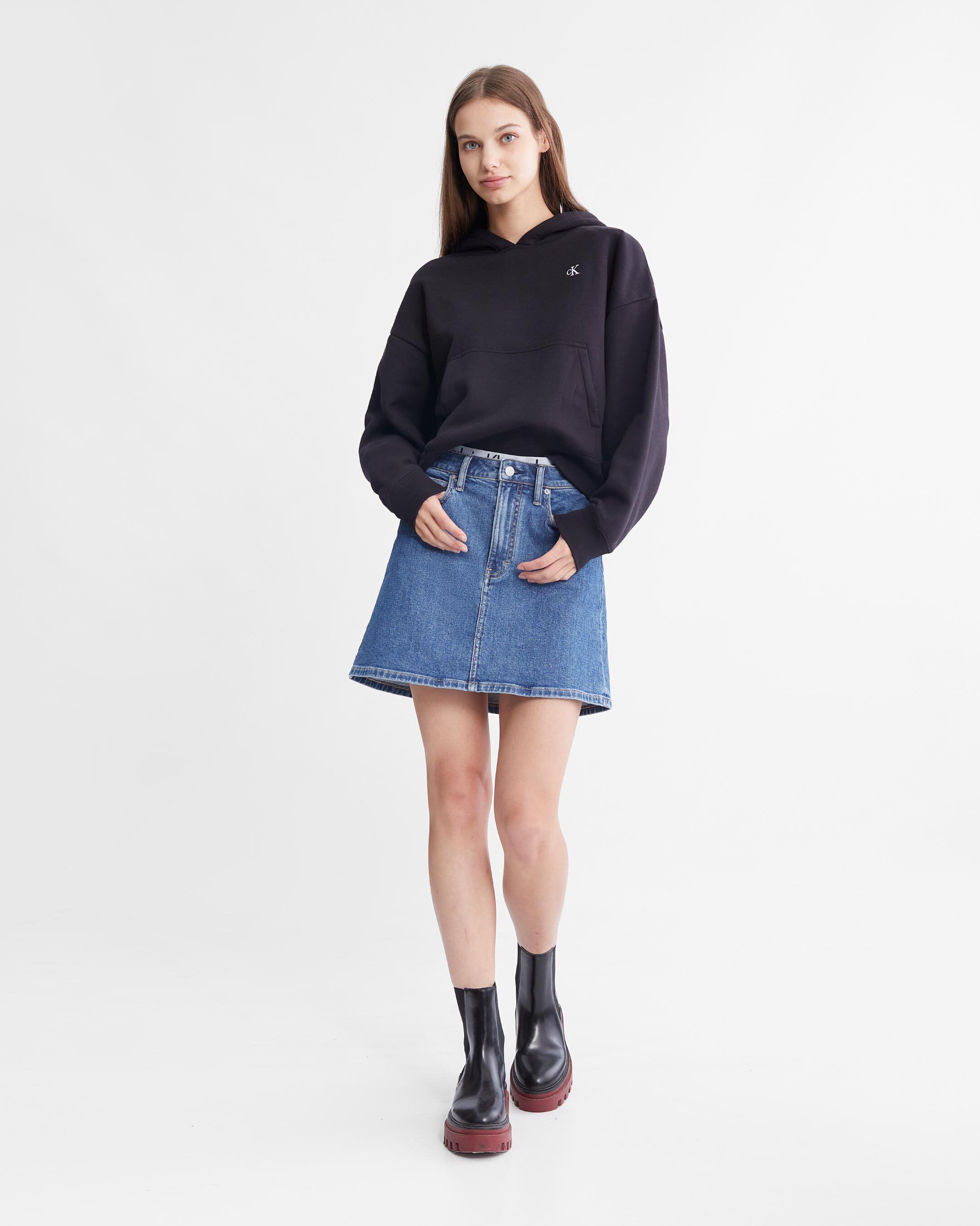 Calvin klein hoodie blue on sale