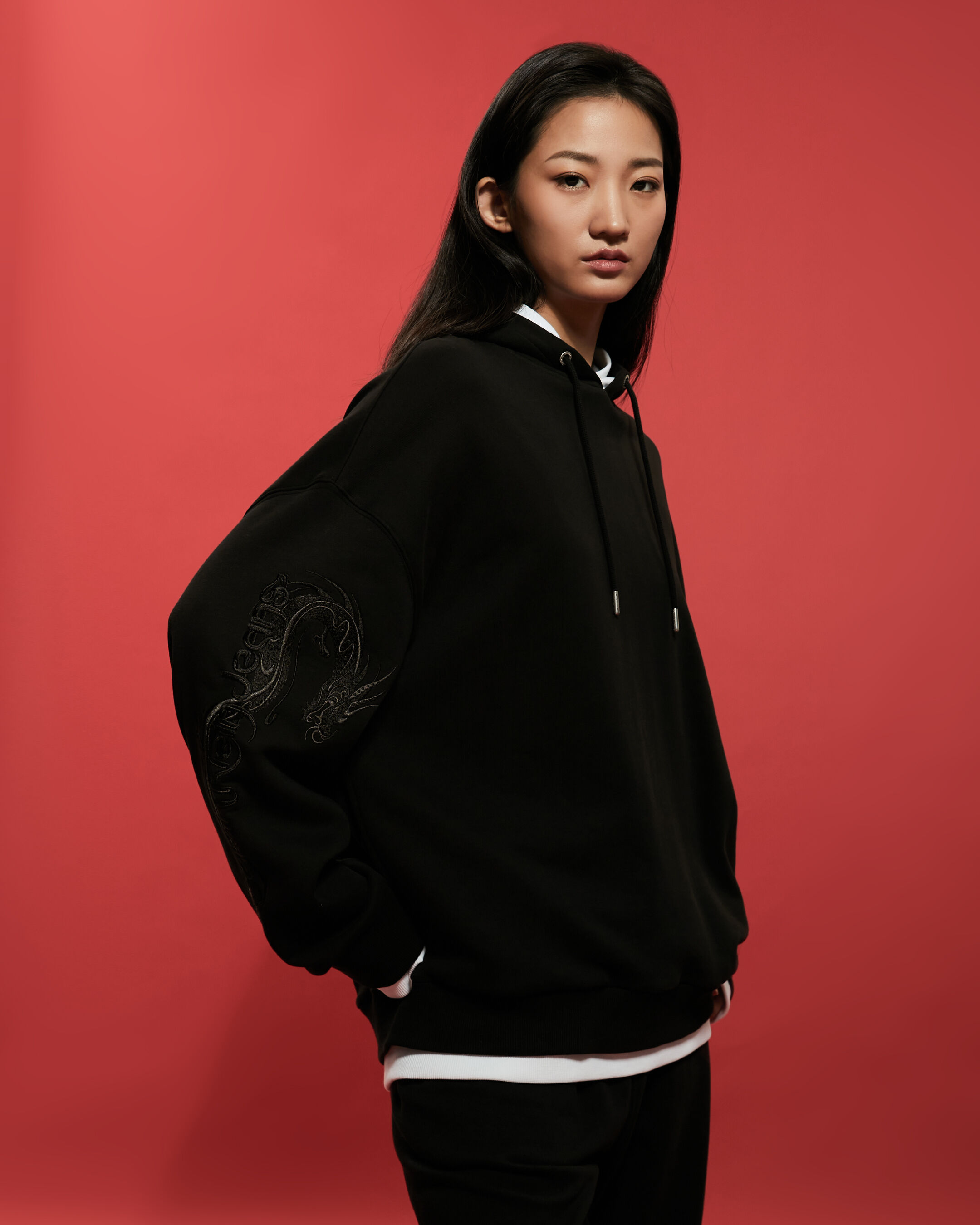Calvin klein new arrivals black hoodie