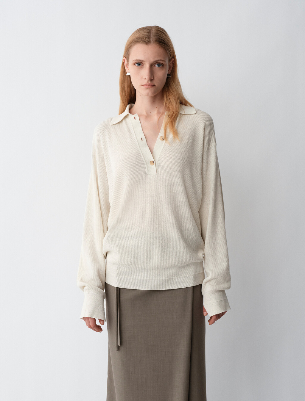 Helga Sweater, White, hi-res