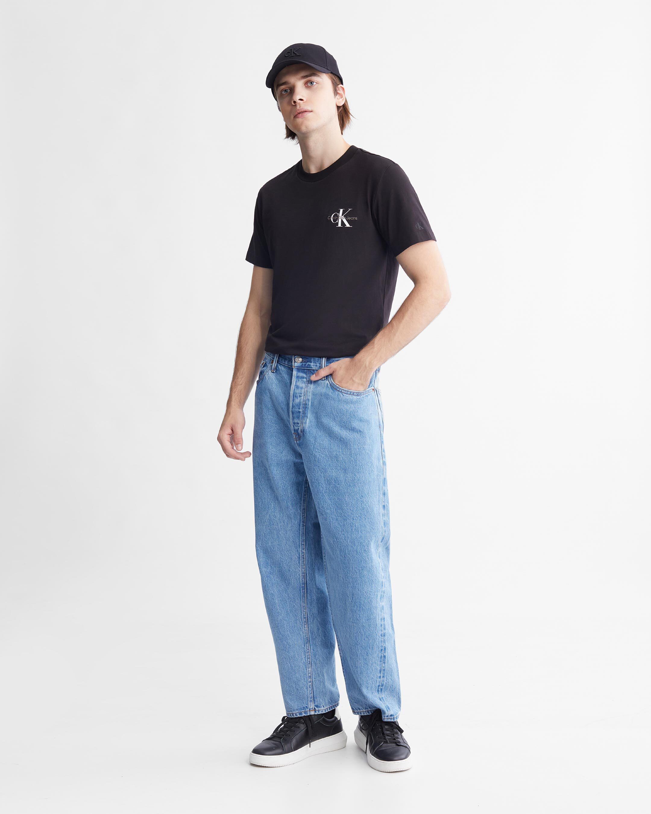 Calvin klein blue pants sales