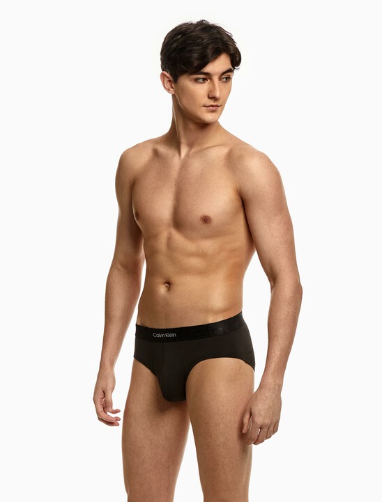 Embossed Icon Cotton Hipster Briefs