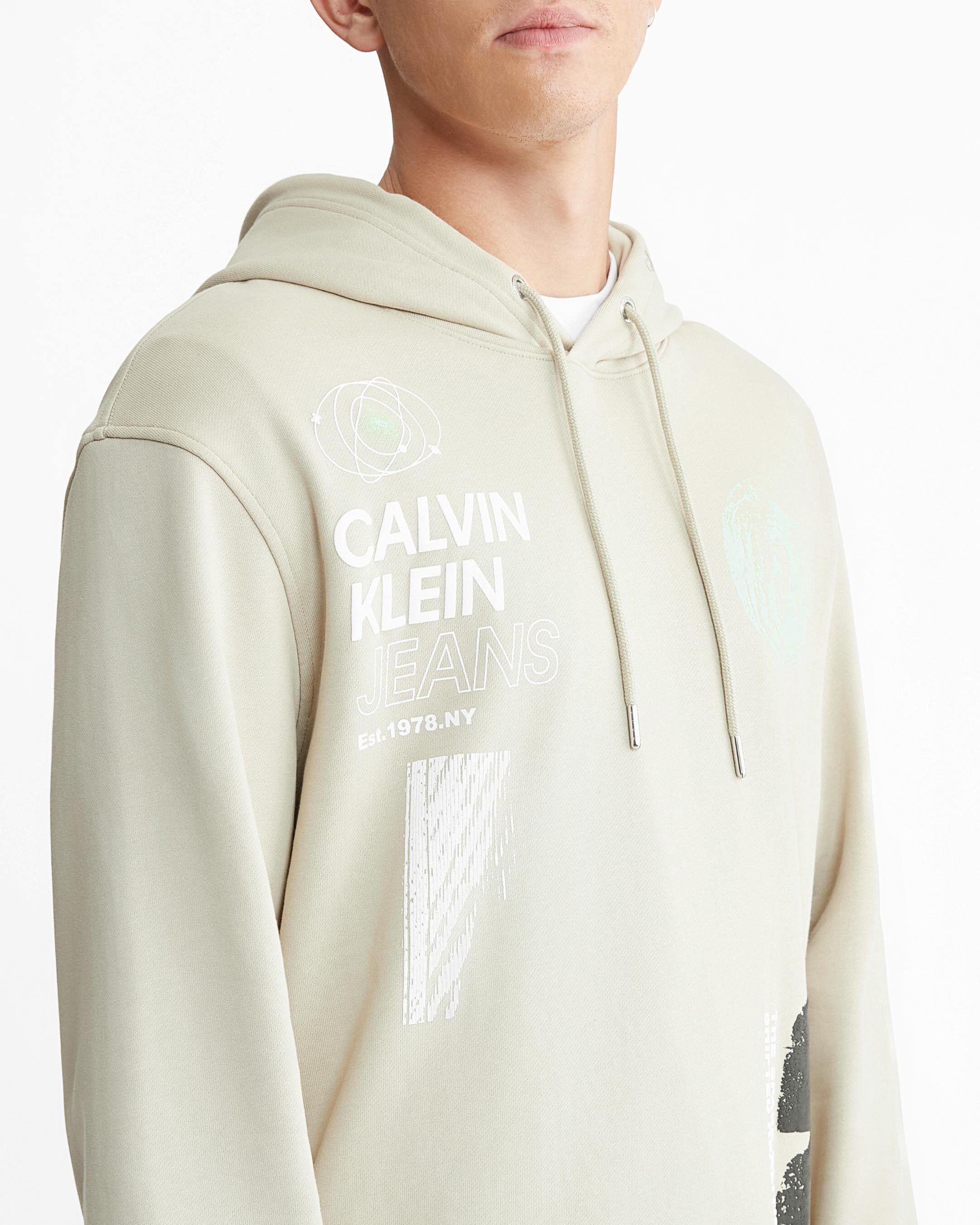 Calvin klein multi logo sweatshirt clearance