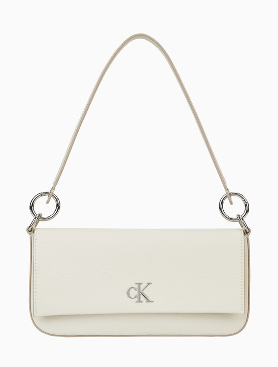 Minimal Monogram 翻蓋單肩袋