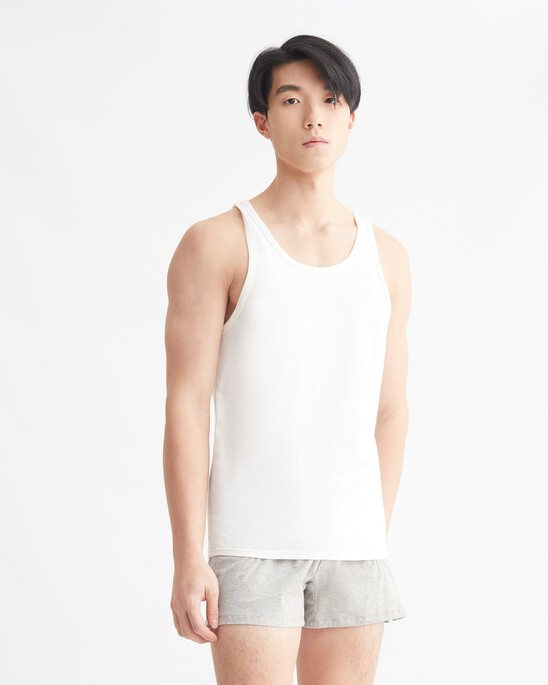 MODERN COTTON 彈力背心 2 件裝