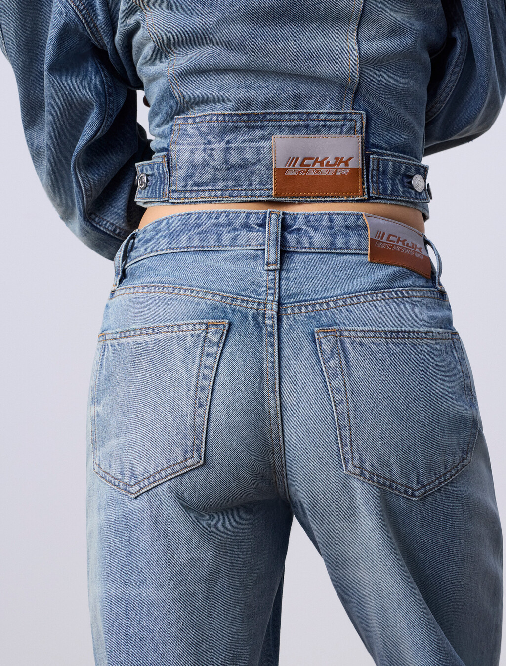 Jung Kook for Calvin Klein 90s 直筒牛仔褲, REBEL, hi-res