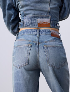 Jung Kook for Calvin Klein 90s 直筒牛仔褲, REBEL, hi-res