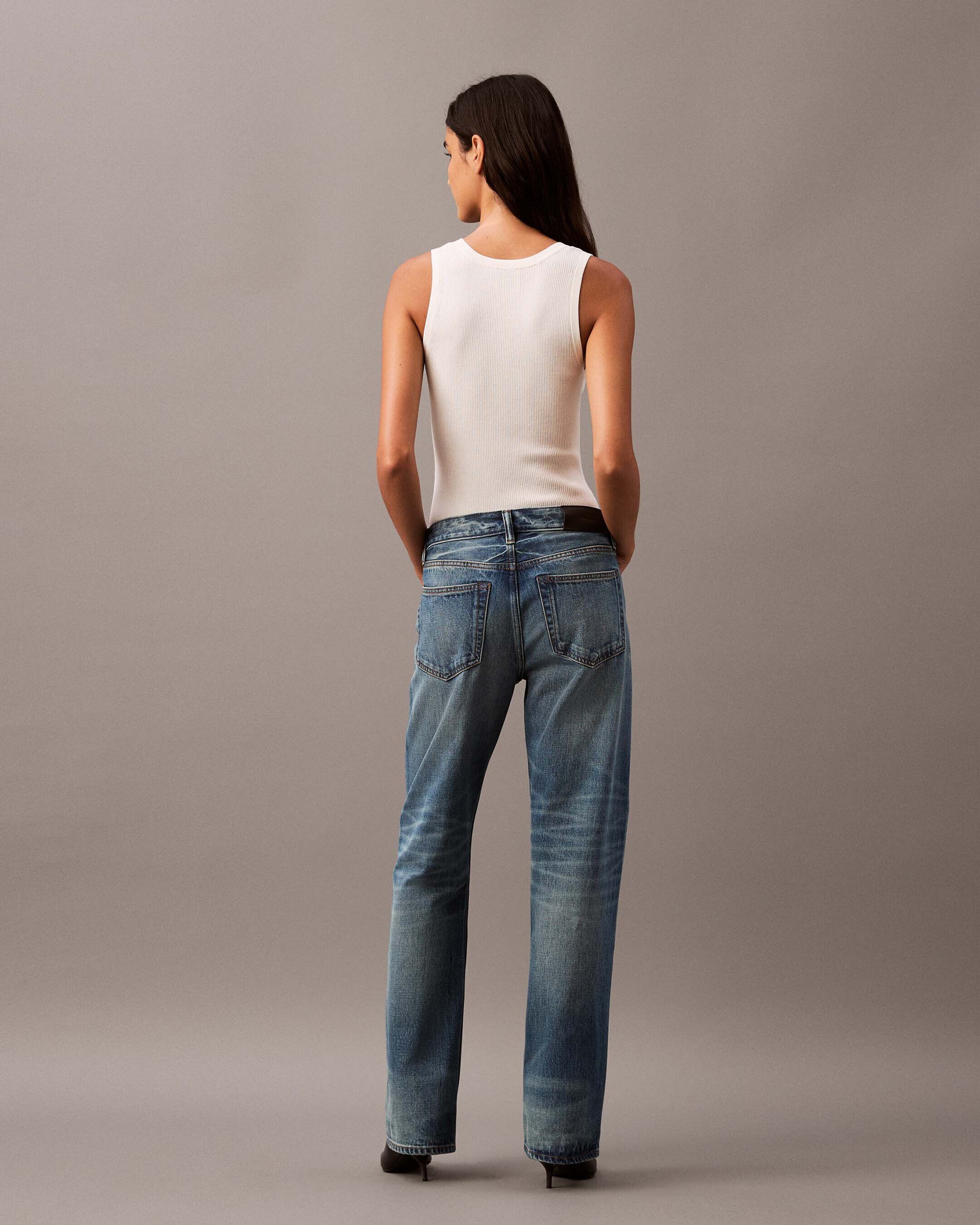 Selvedge Modern Loose Fit Jeans | blue | Calvin Klein Taiwan