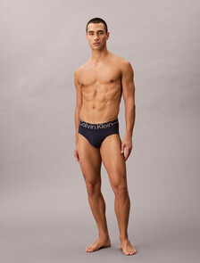 Invisibles Microfiber Mesh Hip Brief, Blue Shadow, hi-res