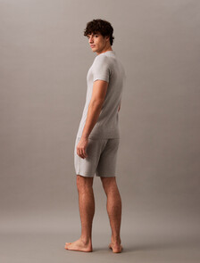 Ultra Soft Modal Sleep Shorts, B10 Grey Heather, hi-res