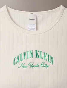 Heritage 經典棉質彈性 T 恤胸罩, Tofu, hi-res