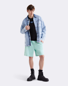 Premium Capsule Relaxed Shorts, Pastel Turquoise, hi-res