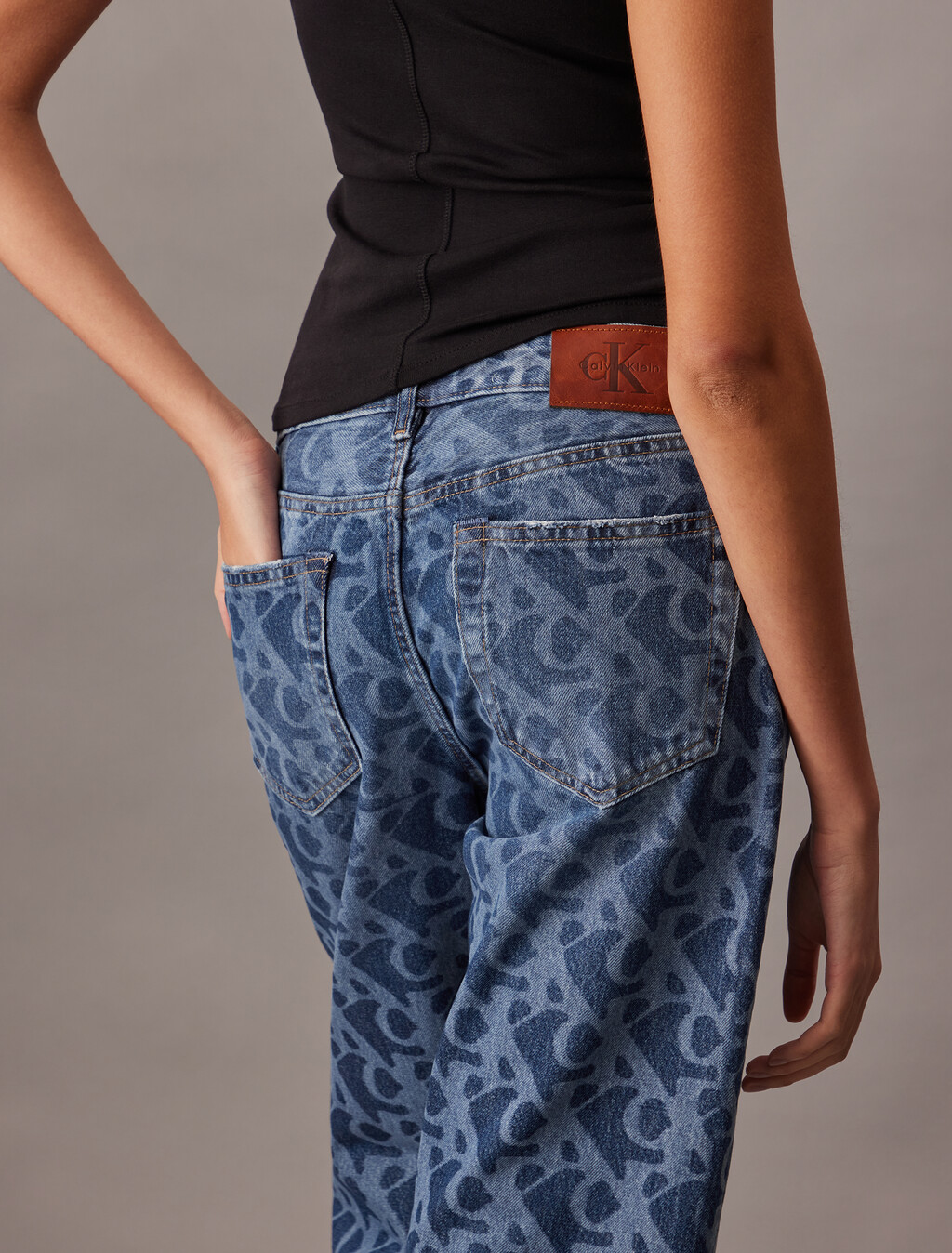 Signature 90s Straight CK Jeans, CK OCEAN BLUE, hi-res