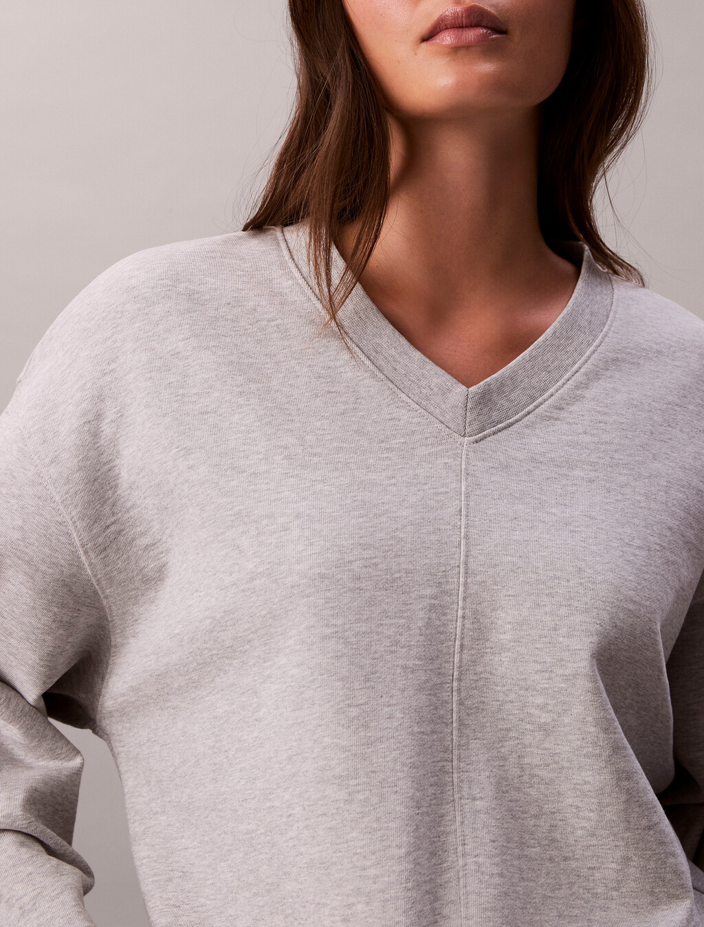 Terry Relaxed Sweatshirt, History Grey Heather, hi-res