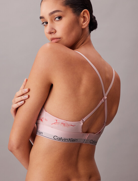 Lightly Lined Triangle Bralette - Icon Cotton Modal