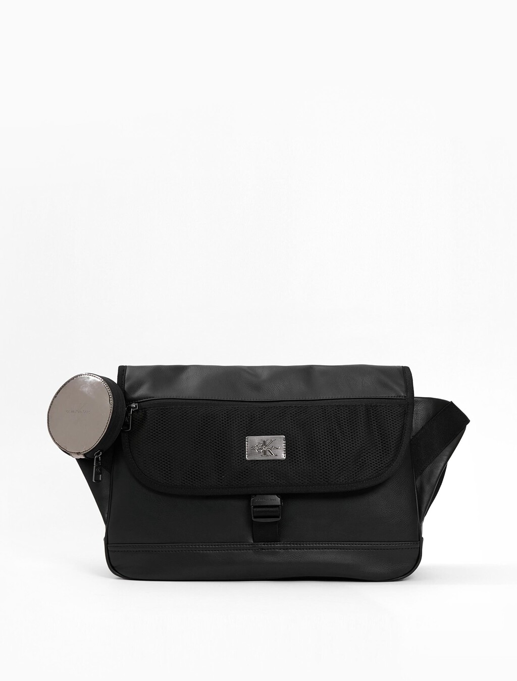 Tagged Messenger Bag, BLACK, hi-res