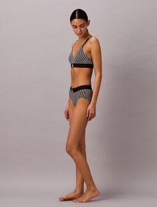 CK Graphic Hipster Panty, MINI STEPPING LOGO BLACK, hi-res