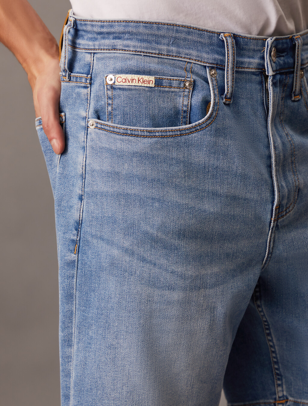 37.5 寬鬆牛仔短褲, Denim Light, hi-res
