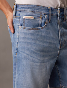 37.5 寬鬆牛仔短褲, Denim Light, hi-res
