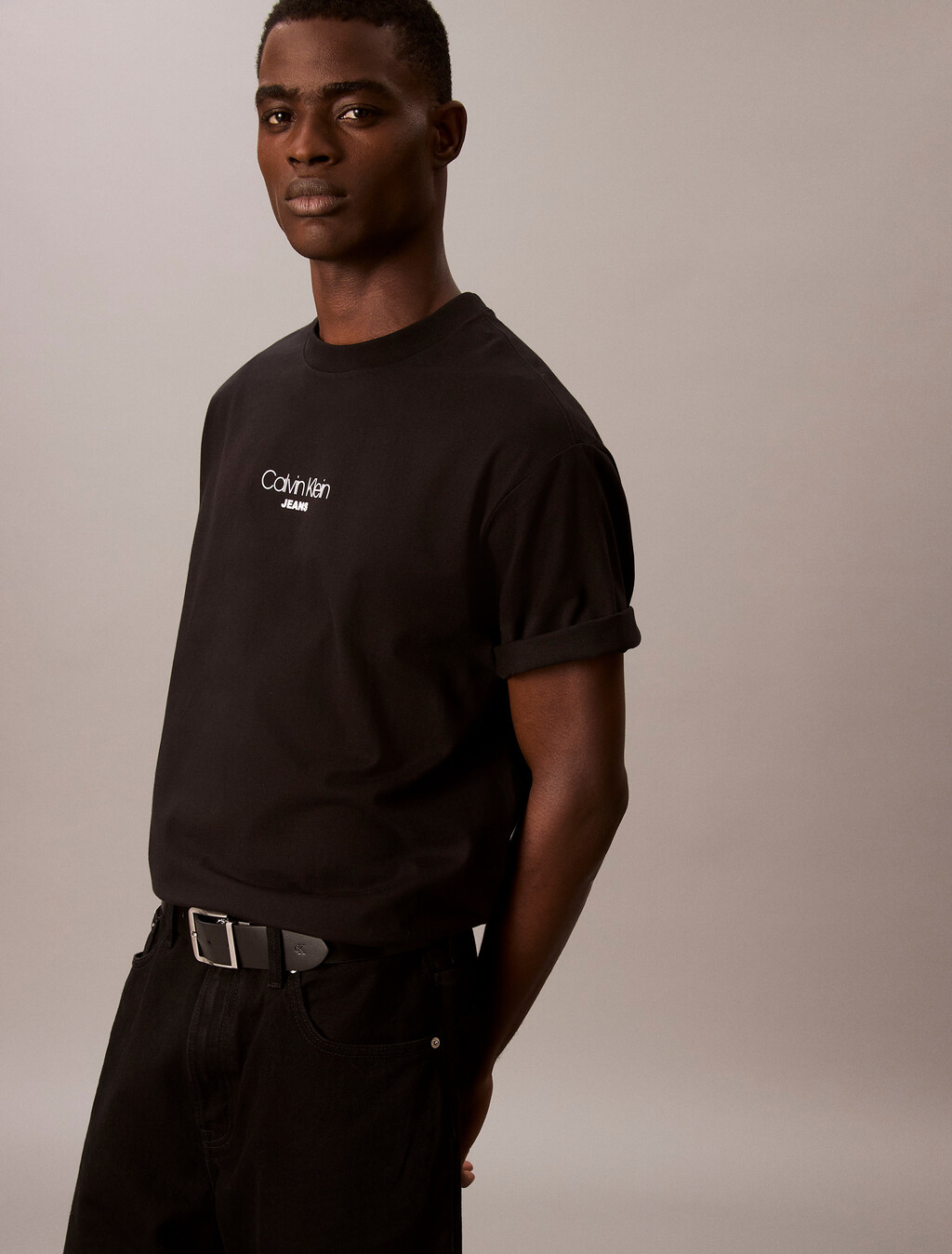 Logo Graphic Relaxed T-Shirt, Black, hi-res