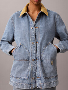 Utility Denim Jacket, TINTED APOLLO, hi-res