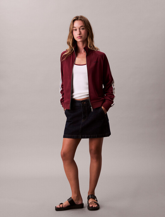 高光棉質毛圈布外套