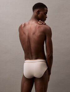 Tonal Logo Hip Brief, Ash, hi-res