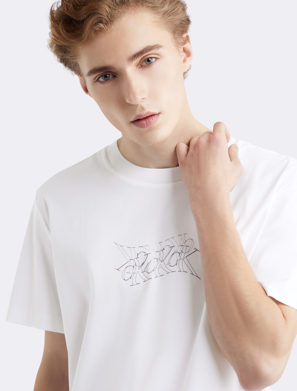 Premium Capsule 特別限定 Monologo T 恤, Bright White, hi-res