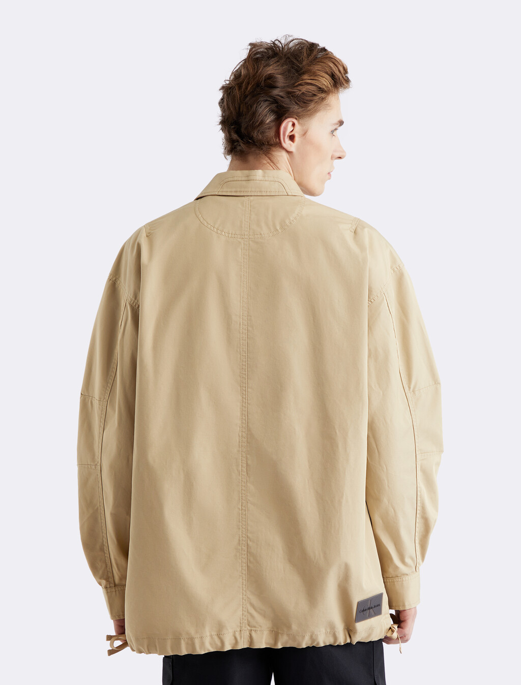 Premium 特別限定寬鬆工裝襯衫, Travertine, hi-res