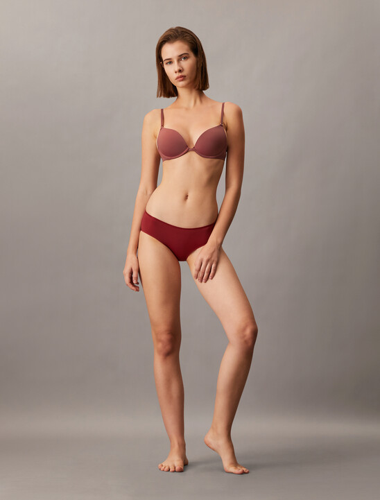 Minimalist Push Up Plunge Bra