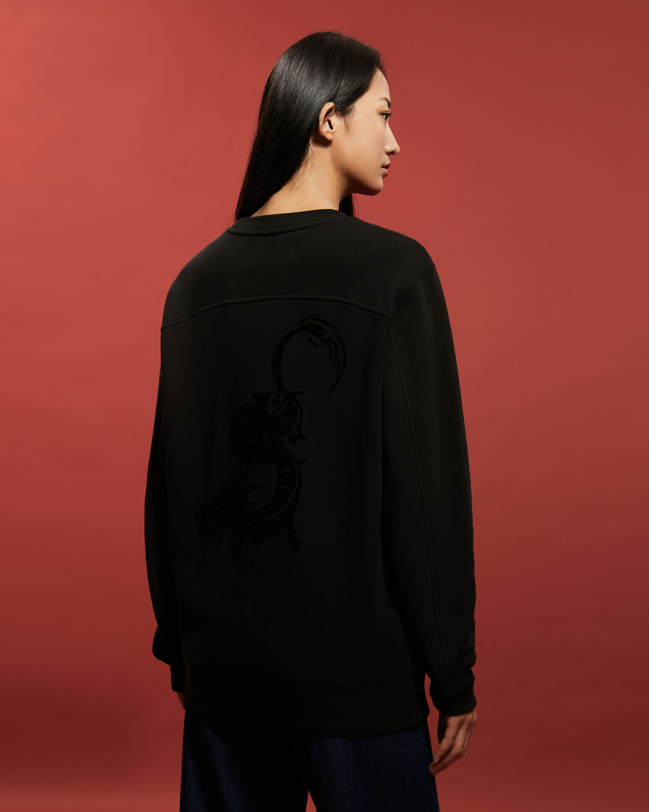 Calvin klein on sale monogram sweatshirt