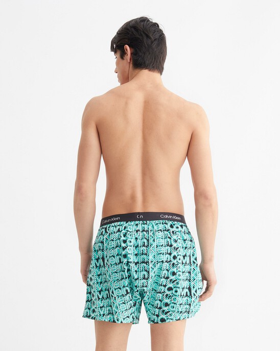 CALVIN KLEIN 1996 梭織棉質平口內褲