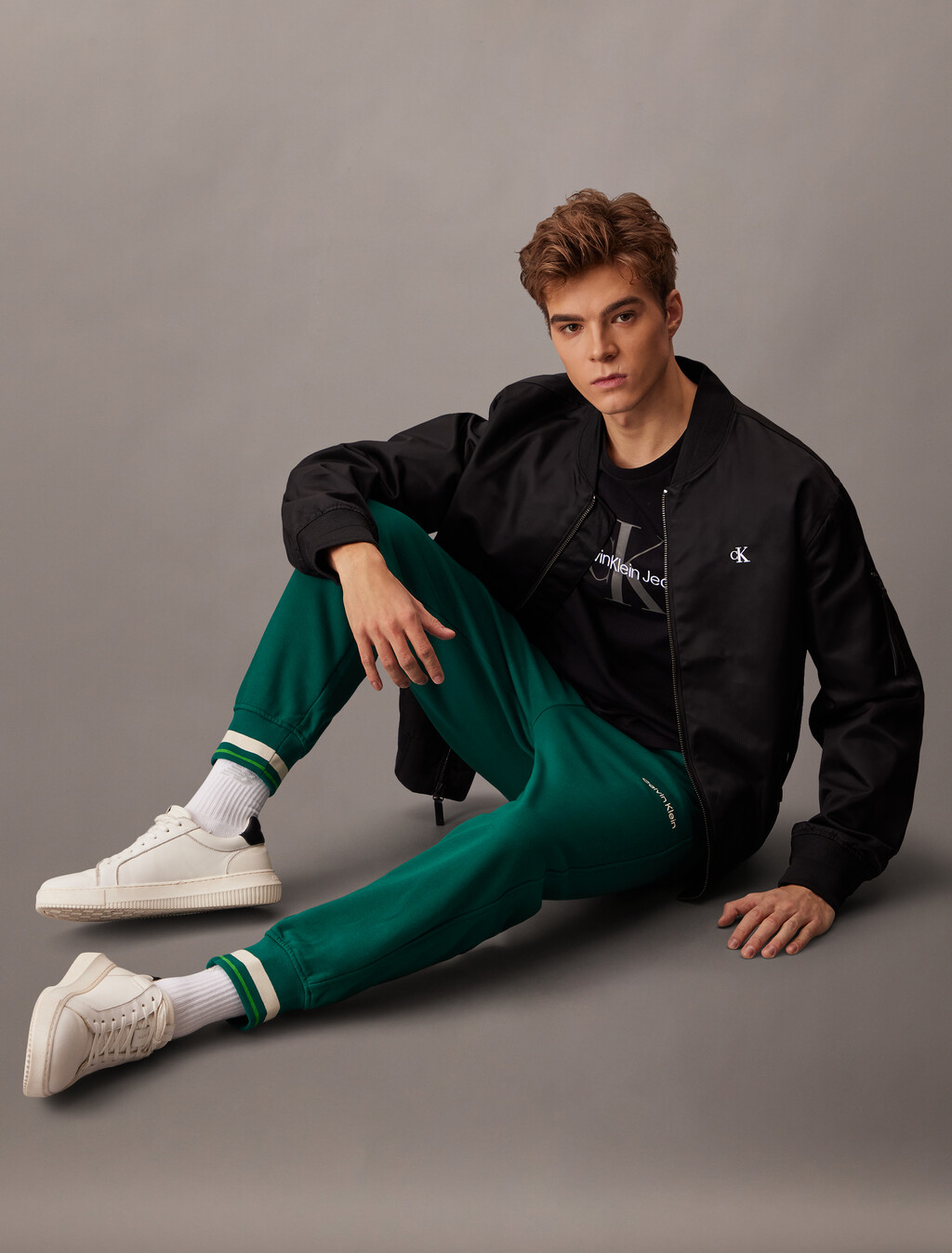 Icon Sport 針織束口褲, Turf, hi-res