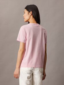 Monogram T-shirt, Pastel Pink, hi-res