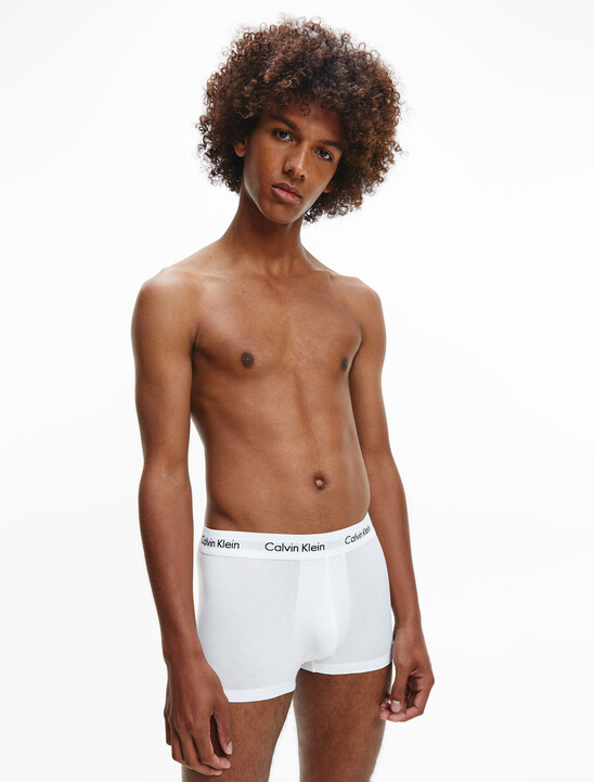 Cotton Stretch 3 Pack Low Rise Trunk