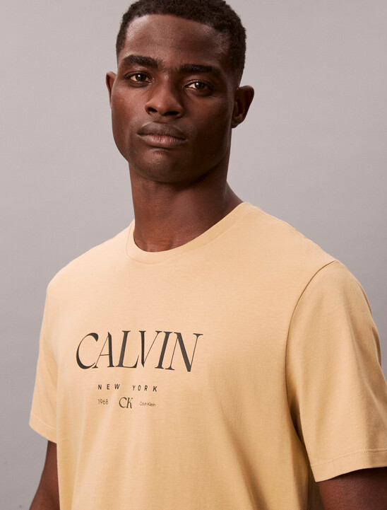 Calvin Crewneck Graphic Tee